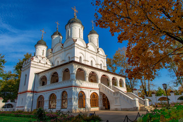 Fototapeta premium The Church of the Transfiguration in Bolshie Viazemy, Russia