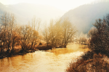 Obraz na płótnie Canvas West Morava River
