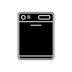 Dishwasher icon. Element of Appliances for mobile concept and web apps icon. Glyph, flat icon for website design and development, app development
