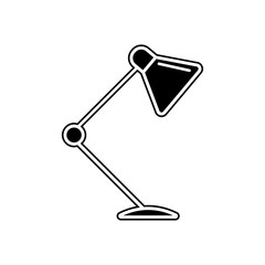 table lamp icon. Element of Appliances for mobile concept and web apps icon. Glyph, flat icon for website design and development, app development