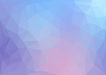 Fototapeta premium Blue Pattern geometric02