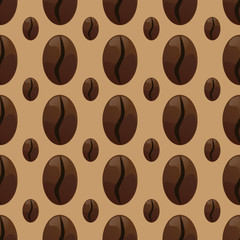 Coffee seamless pattern