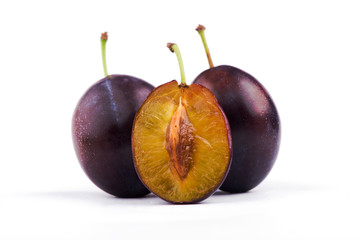  plum close-up. sweet plum