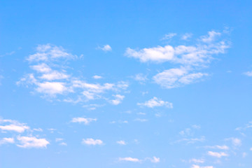 Blue sky with clouds background