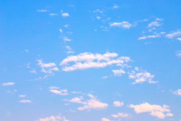 Blue sky with clouds background