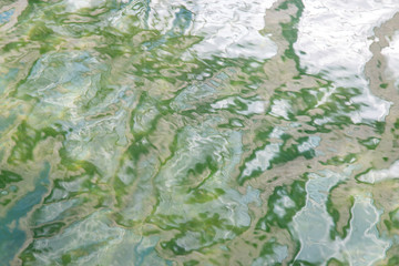 Abstract water lively pattern