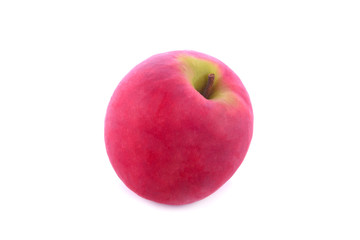 red apple isolated on white background