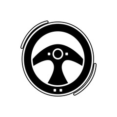 car helm icon. Element of Cars service and repair parts for mobile concept and web apps icon. Glyph, flat line icon for website design and development, app development