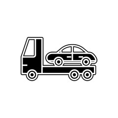 evacuator icon. Element of Cars service and repair parts for mobile concept and web apps icon. Glyph, flat line icon for website design and development, app development