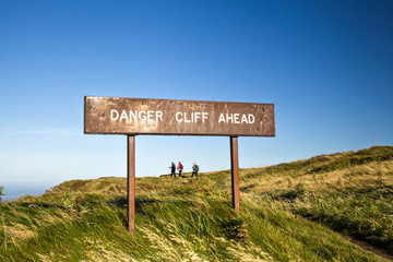Dangerous Cliff Ahead