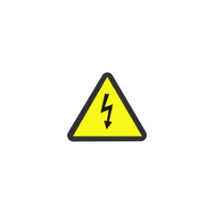 Electrical warning icon