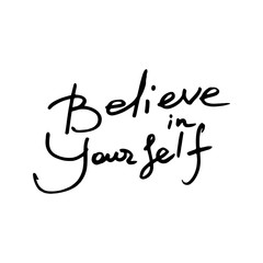 Doodle grunge lettering. Brush calligraphy text for banner, poster, greeting card, party invitation. Vector illustration