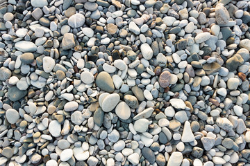 pebbles on the beach