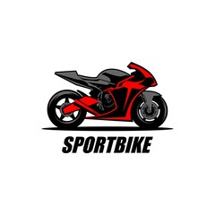sportbike vector