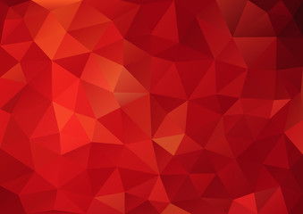 Red Pattern geometric04