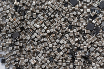 Electronic components, Lots of chip ceramic capacitor and SMD IC