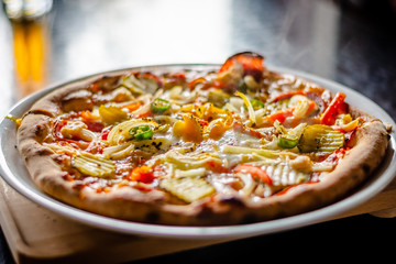Pizza w restauracji