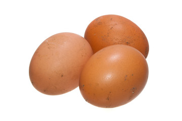 egg isolated on white background
