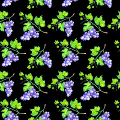 pattern with grape