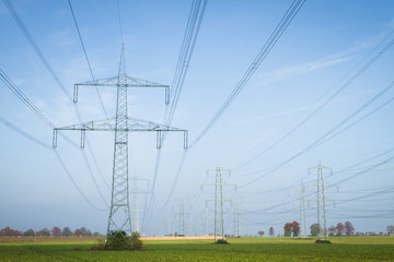 Stromautobahn im Rhein-Erft-Kreis