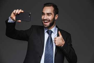 Portrait of a confident handsome businessman