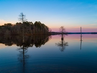 Fototapeta na wymiar Louisiana lake 