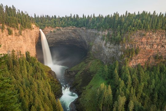 Helmcken Falls, Waterfall, Wells Gray Provincial Park, Murtle River, British Columbia, Canada, North America