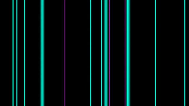 Abstract digital background with vertical glowing lines moving random