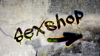 Schild 399 - Sexshop