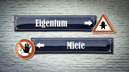 Schild 405 - Eigentum