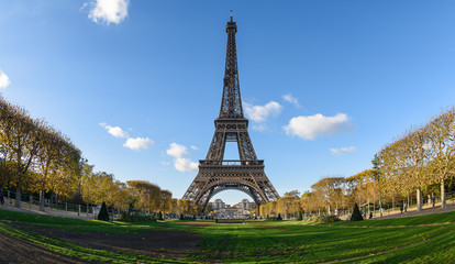 Eiffel tower and field of Mars