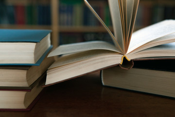 Old books in the Library