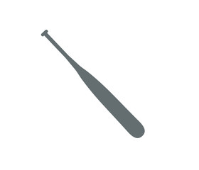 Modern Baseball bat icon vector 