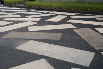 Obraz premium Texture or pattern of paving walkway.