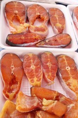 dried fish for cooking at street food