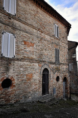 Fermo, medieval town, Italian touristic destination