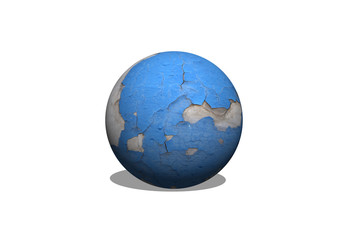 Fototapeta na wymiar globe isolated on white background