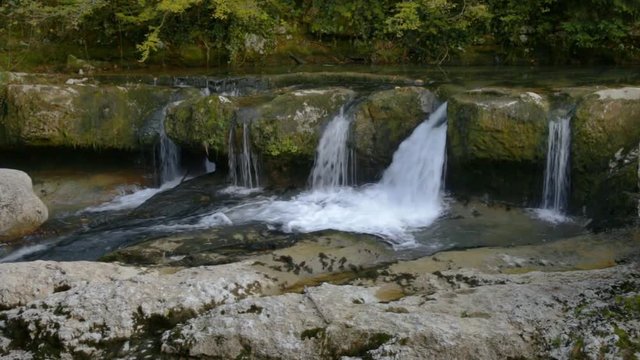 Waterfalls in Martvili Canyon, Georgia