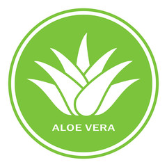 Aloe vera green icon