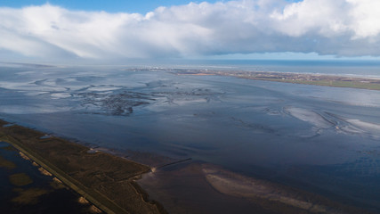 North Germany. Landscape. Aerial. Reserve