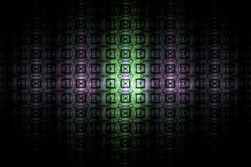 Fraktal fractal wallpaper black and colorful geometric shapes illustrate space universe magic...