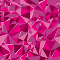 Obraz premium Seamless pattern for a background consisting of randomly arranged triangles, the texture is similar to purple crystals