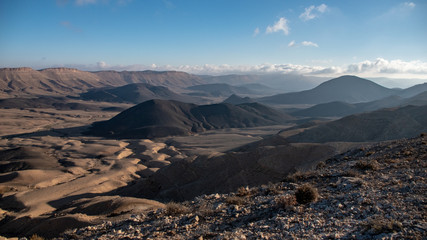 View over Ramon Crater