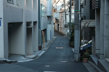 東京のストリート - obrazy, fototapety, plakaty