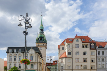 BRNO, CZECH REPUBLIC - July 25, 2017: Cathedral of St. Peter and Paul in Brno, Czech Republic