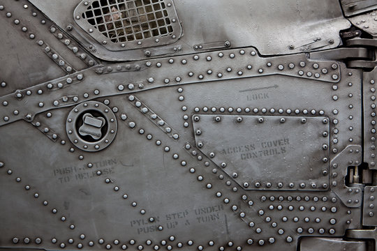 Side Paneling of a Helicopter