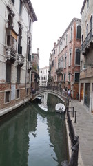 Fototapeta na wymiar Italy, canal in Venice