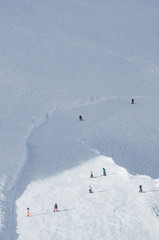 Snow mountains of Krasnaya Polyana