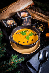 pumpkin cream soup
