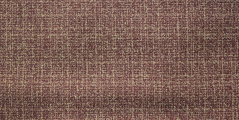 Colorful Textile Pattern Background of Multicolored Cloth Detail. Linen Fabric Material of Light Brown and Yellow Woven Carpet or Rug, Top View Wallpaper